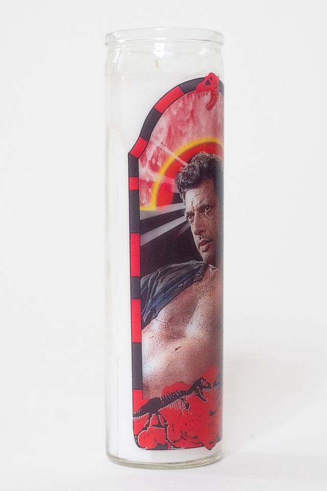 Jeff Goldblum Prayer Candle Dinosaur Lover Movie Fan
