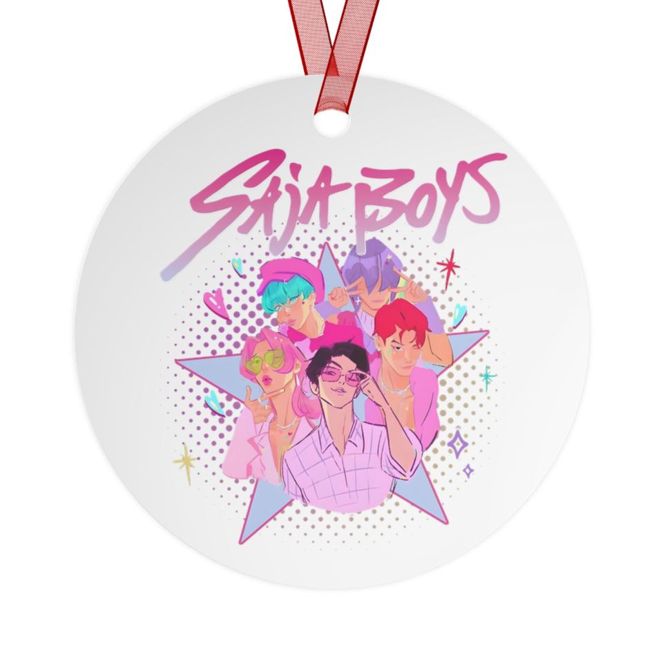 Metal Ceramic Ornament