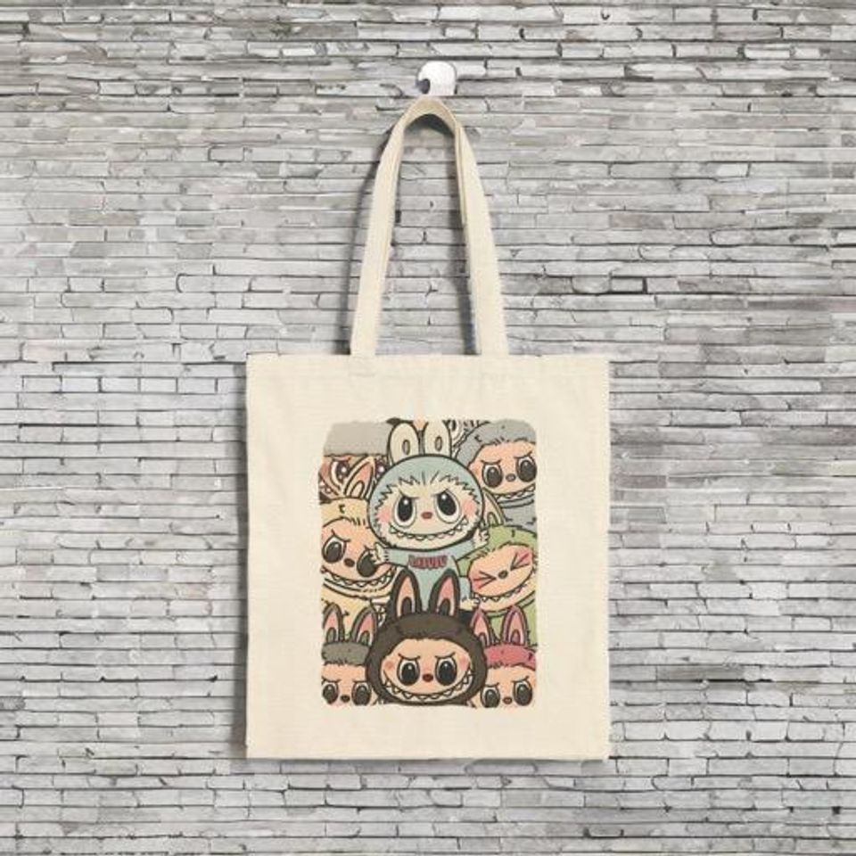 Labubu Tote Bag, Everyday Tote Bag