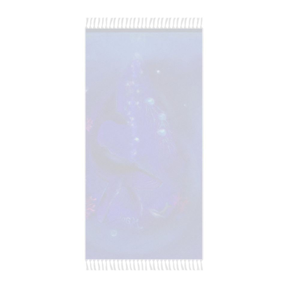 Whale, Maui, Hawaii, Pikoart, Boho Beach Cloth