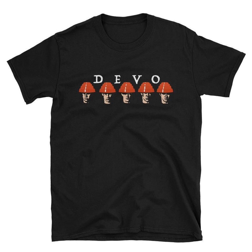 Devo rock band tee shirt