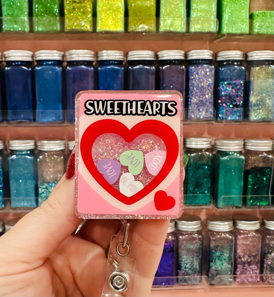 SweetHearts Shaker Badge Reel