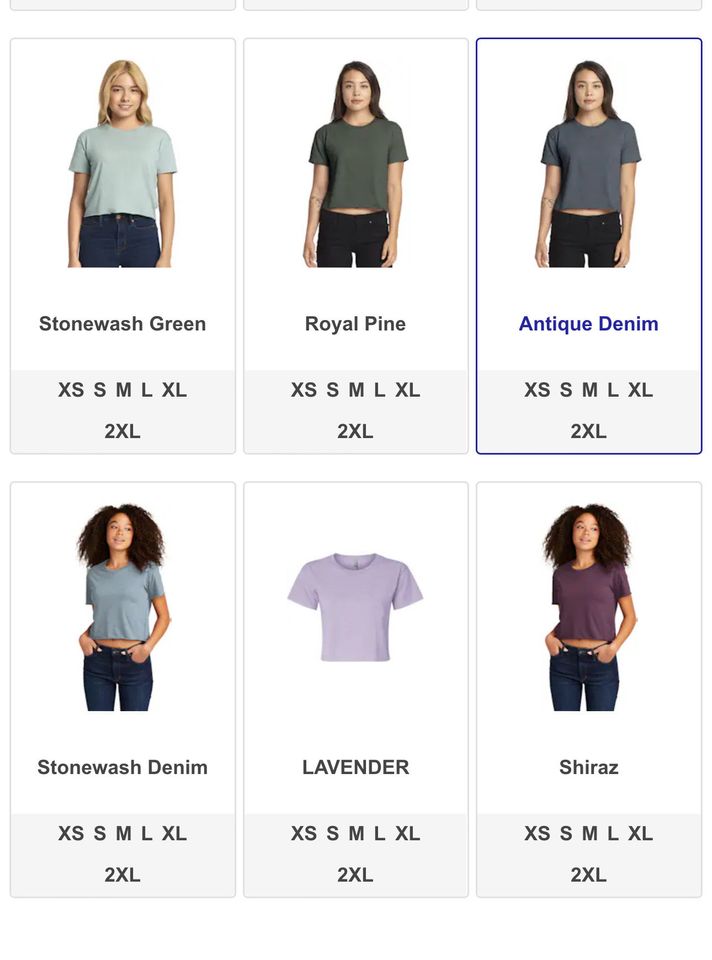 whos afraid of little old me crop top