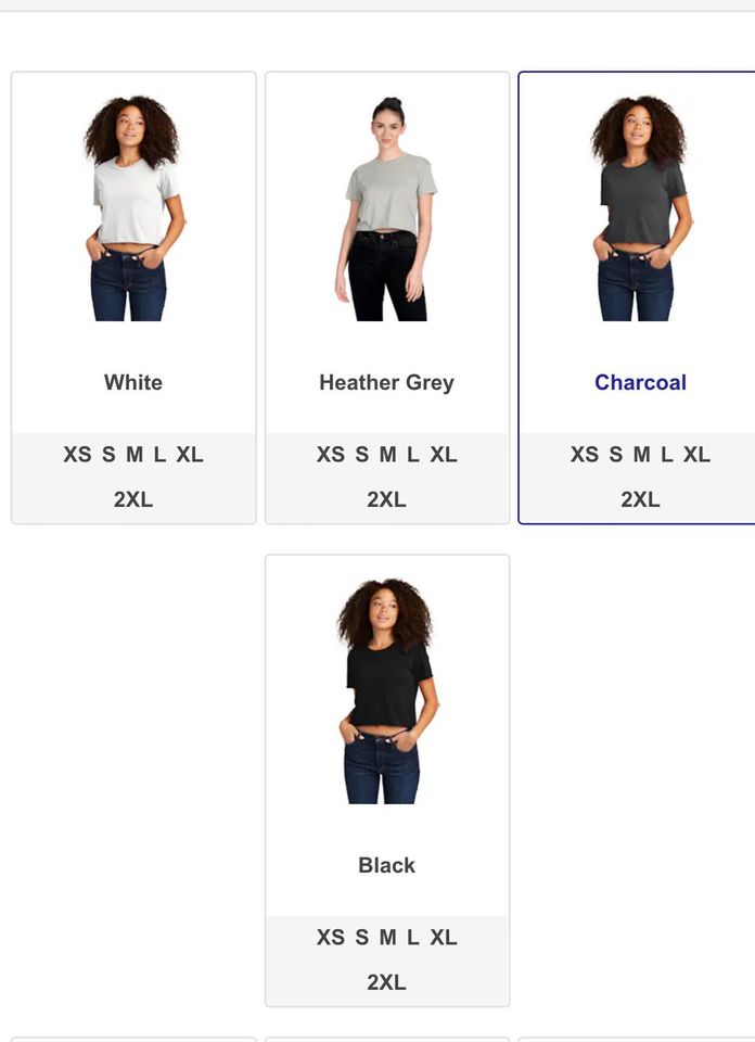 whos afraid of little old me crop top