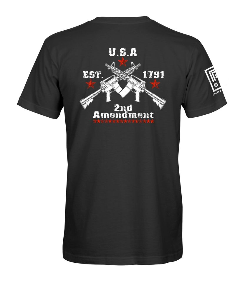 2nd Amendment Gun Rights Established 1791 Men's T-Shirt