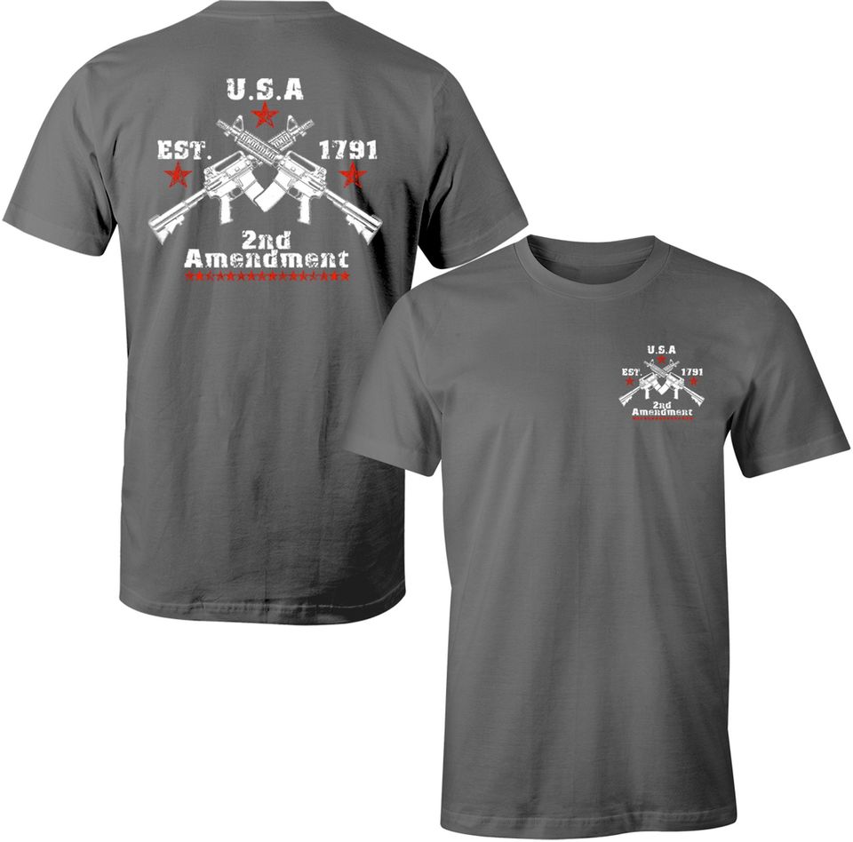 2nd Amendment Gun Rights Established 1791 Men's T-Shirt