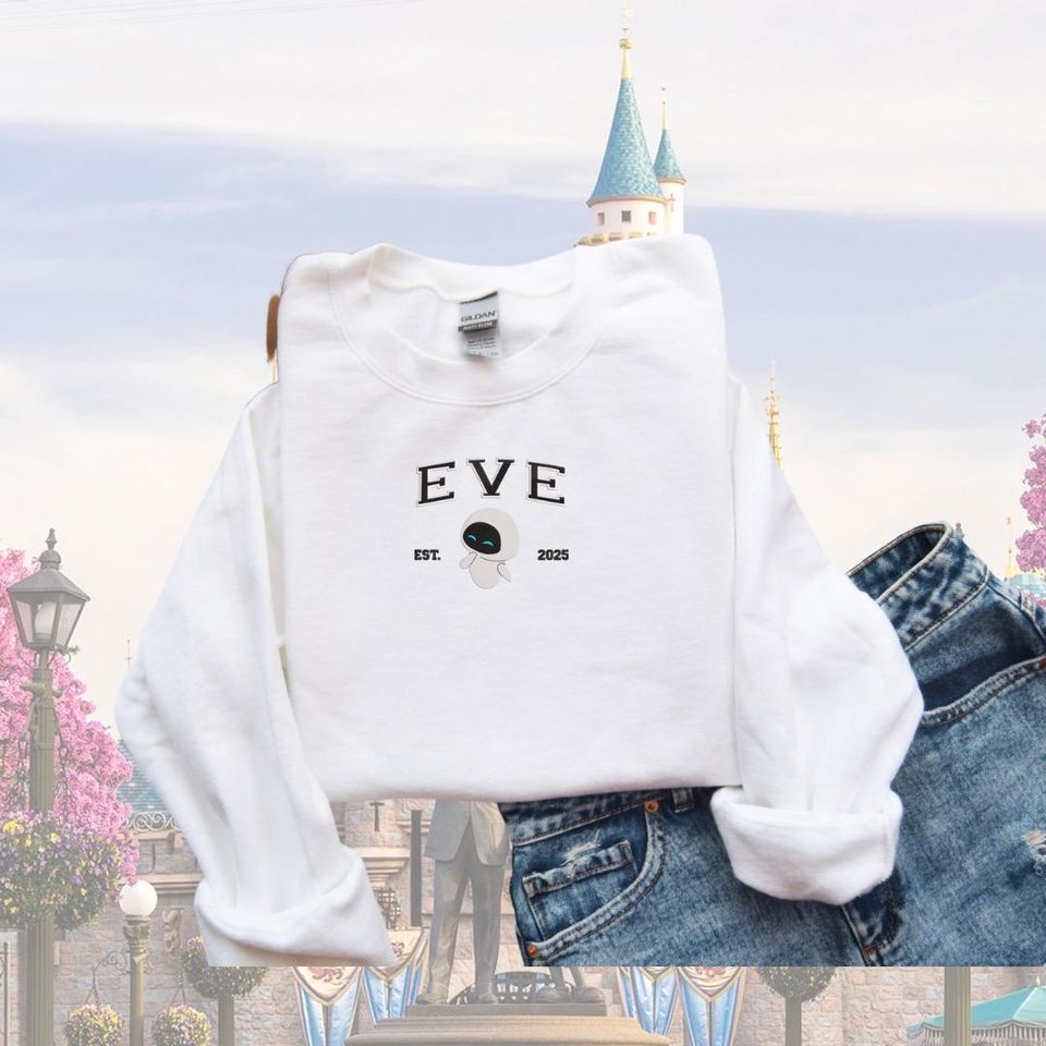 Eve Embroidered Crewneck Sweater (Couple)