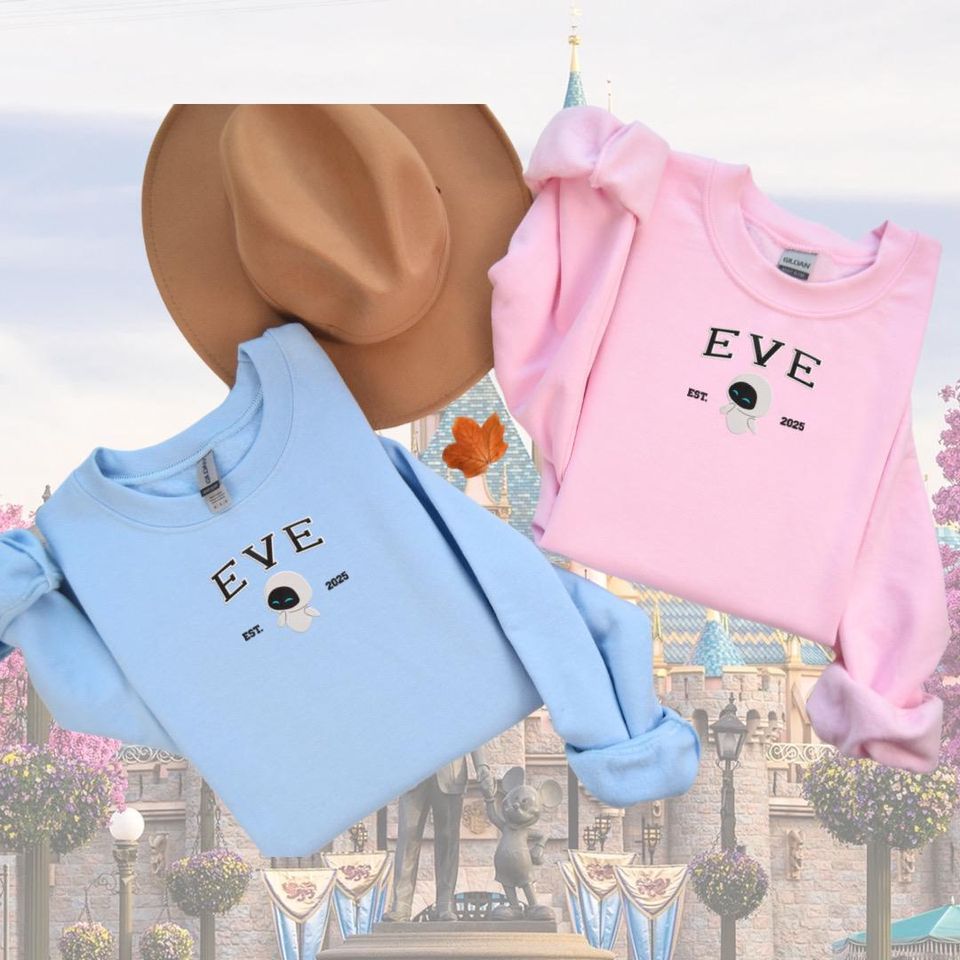 Eve Embroidered Crewneck Sweater (Couple)