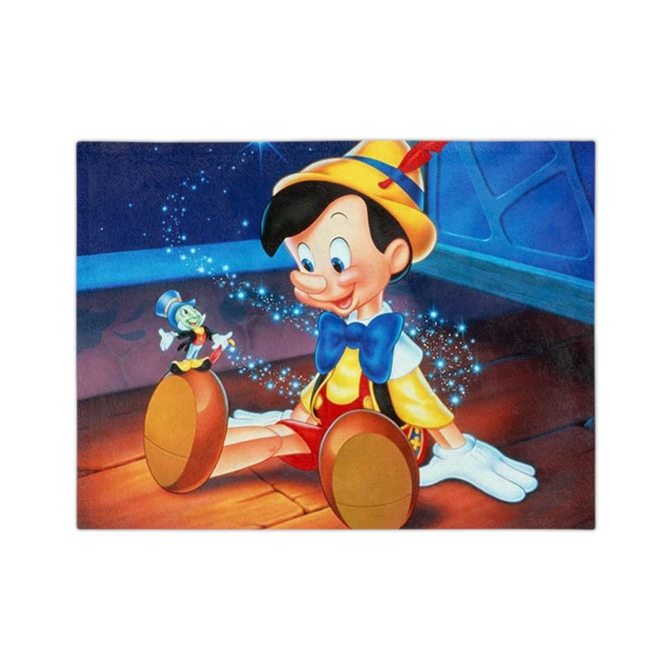 Pinocchio Fleece Blanket