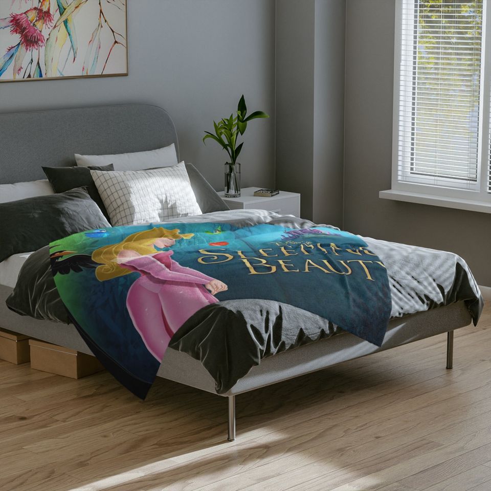Sleeping Beauty Fleece Blanket