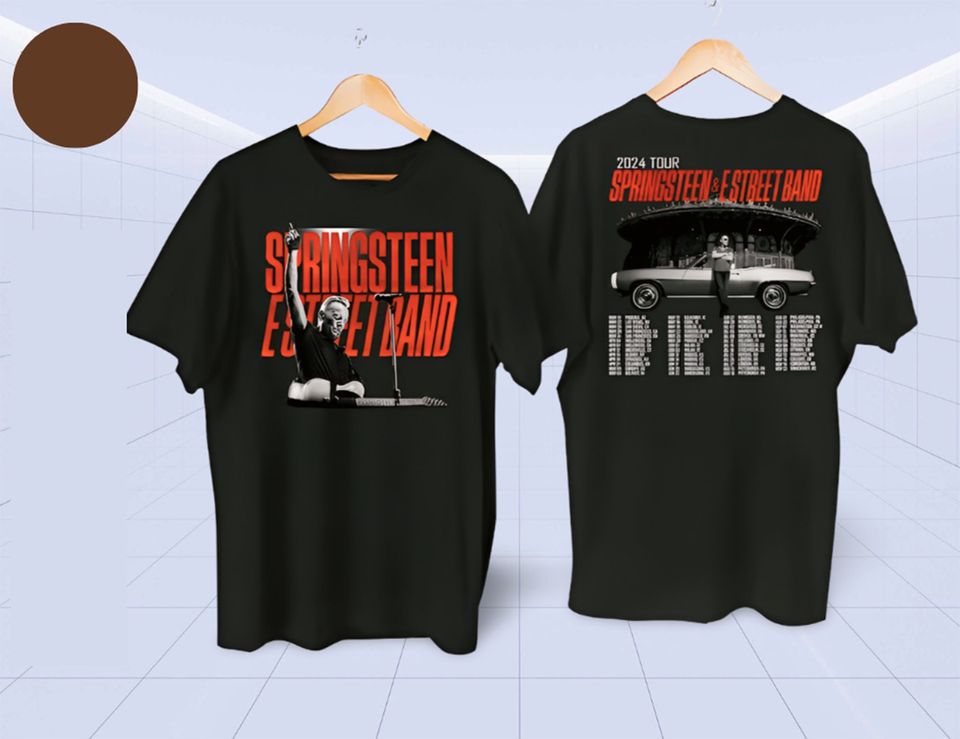 Bruce Springsteen 2024 Tour Street Band T-Shirt