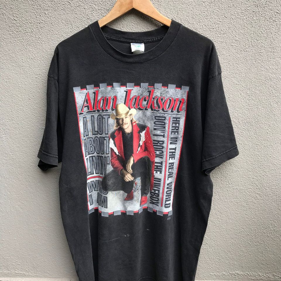 Vintage 90s ALAN JACKSON american country singer legend