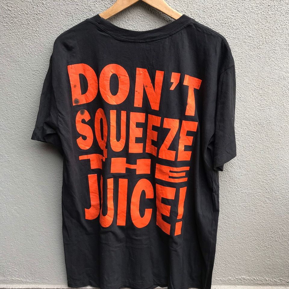Vintage rare 90s OJ SIMPSON wanted rap tee