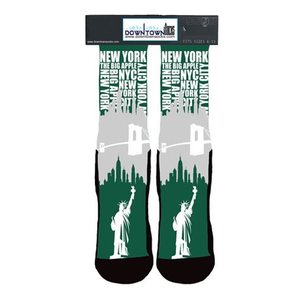 New York Socks New York Pro Football Socks New York Skyline Socks