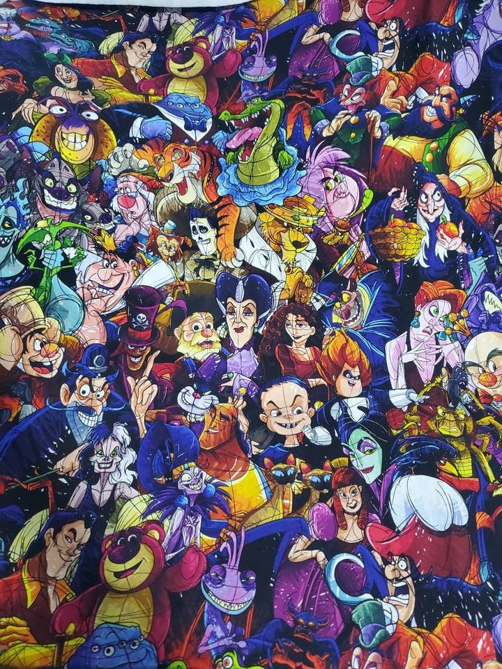 Sketchy Villains Inspired Steering Wheel Cover