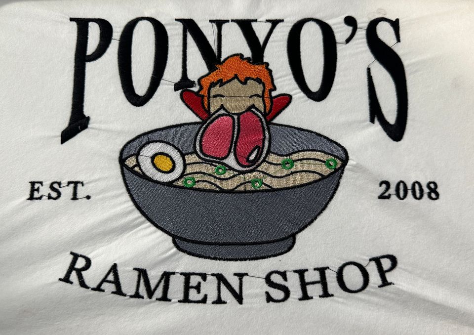 Embroidered PONYO Unisex Crewneck Sweatshirt