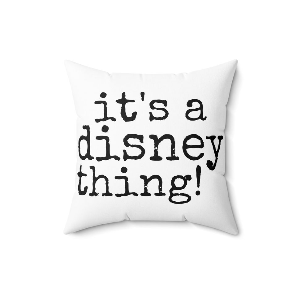 Spun Polyester Square Pillow Painting of Disney ~Mickey Mouse