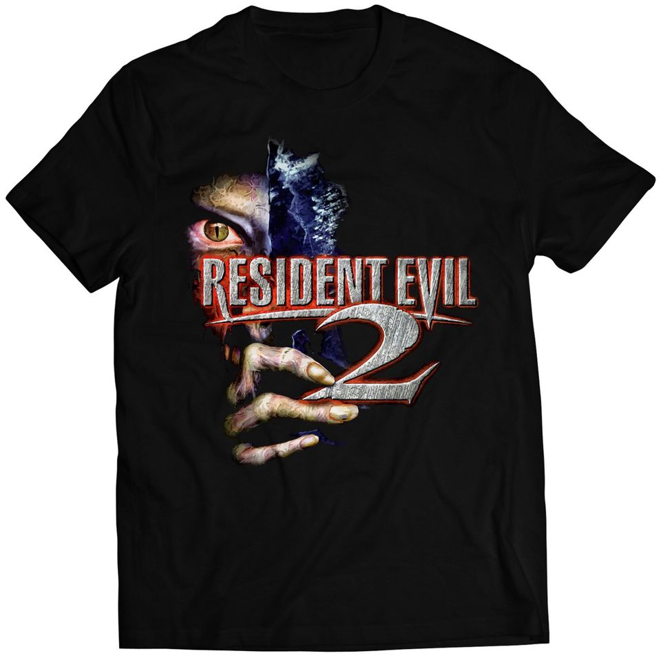 Resident Evil 2 Zombie Face V2 Unisex T-shirt