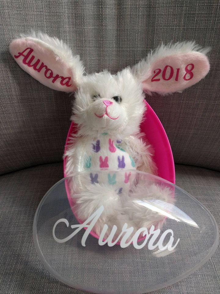 Personalized Jumbo Easter Egg  Fillable Plastic Easter Gift
