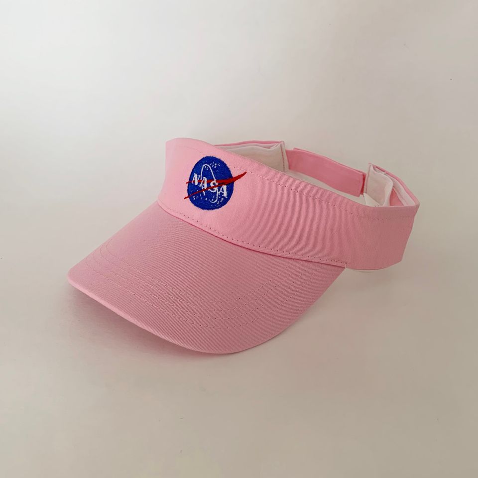 NASA Logo Embroidered Visor Cotton Visor