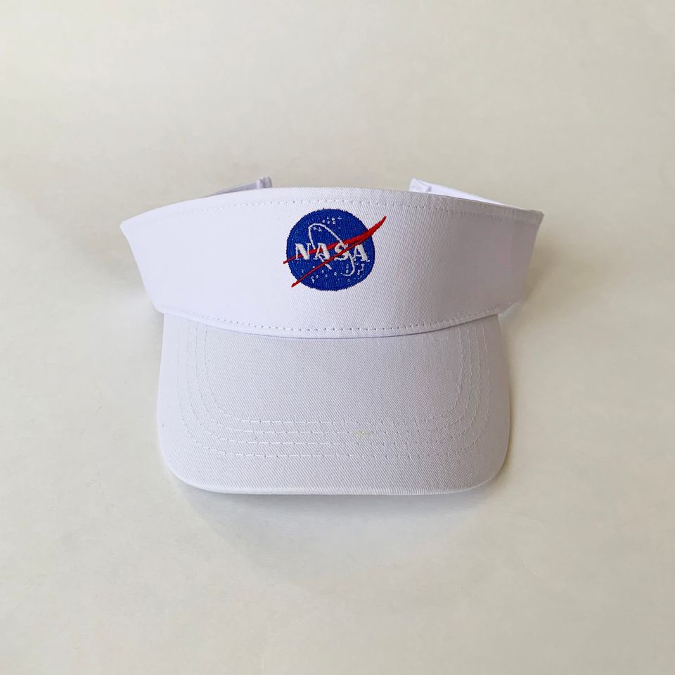 NASA Logo Embroidered Visor Cotton Visor