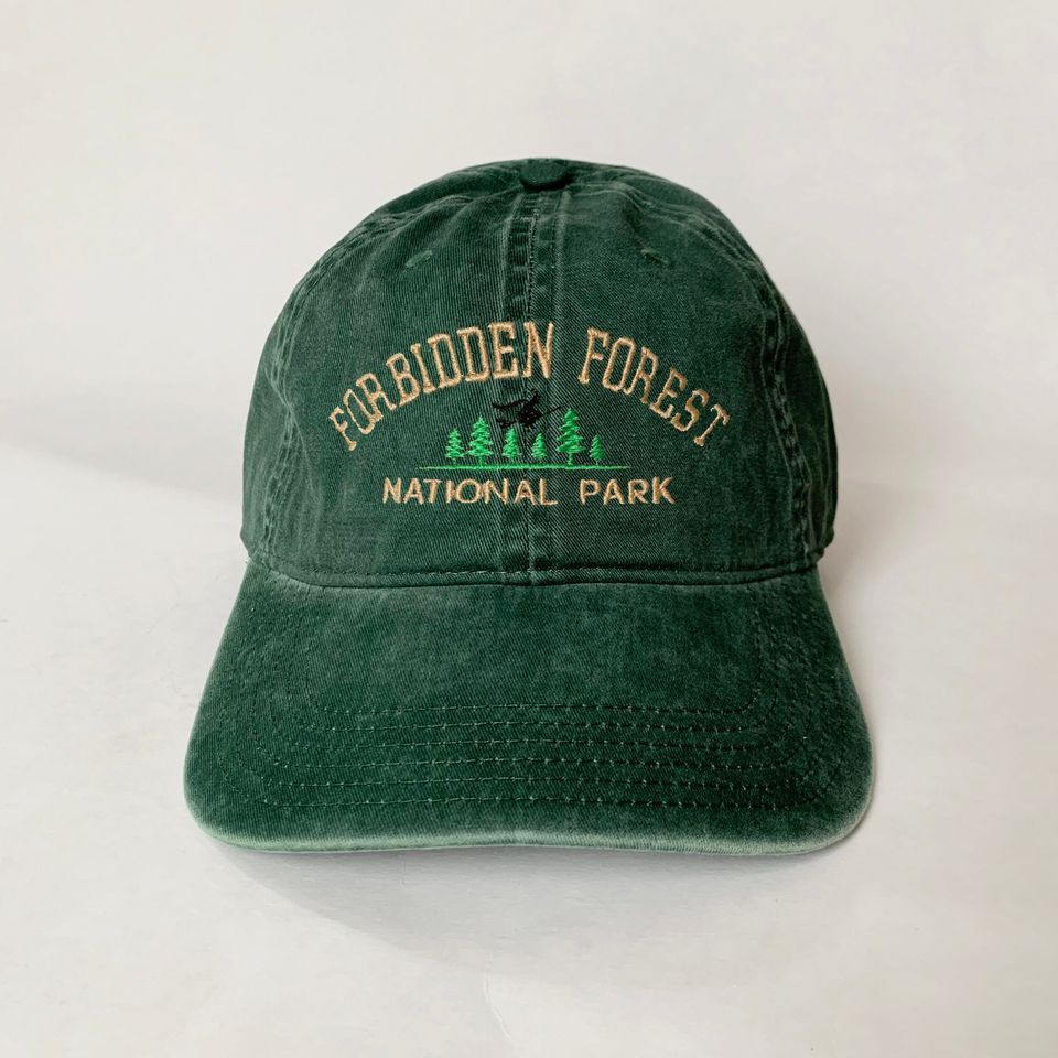 Forbidden Forest National Park Embroidered Cap hat baseball ha