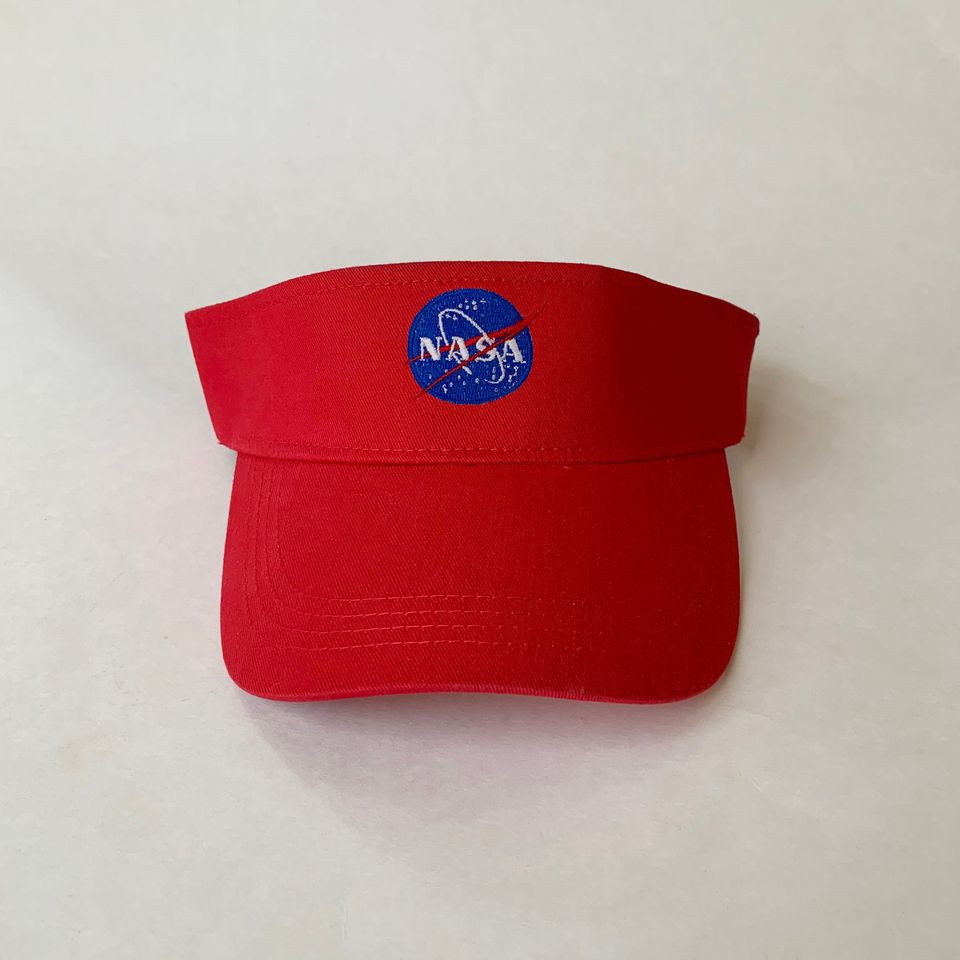 NASA Logo Embroidered Visor Cotton Visor