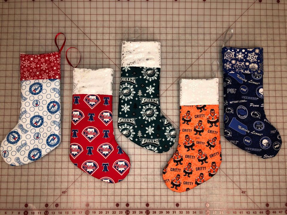 Philadelphia Phillies Christmas stocking