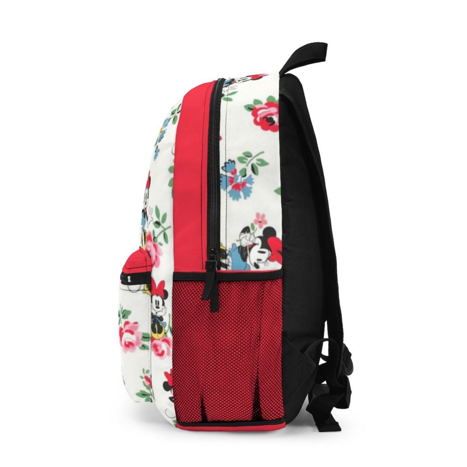 Disney Minnie Mouse Floral Backpack, Disney Backpack