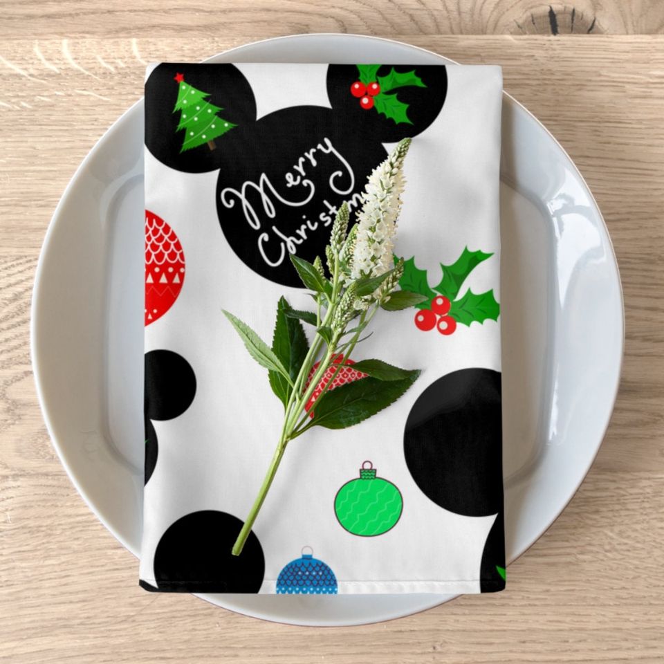 Disney Mickey Mouse Ornaments Napkins