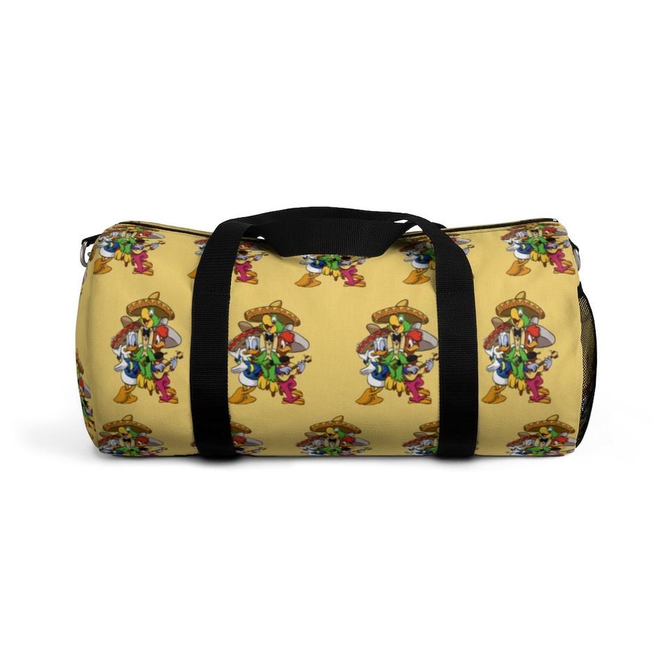 Disney Three Caballeros Duffel Bag, Donald Duck Duffel Bag