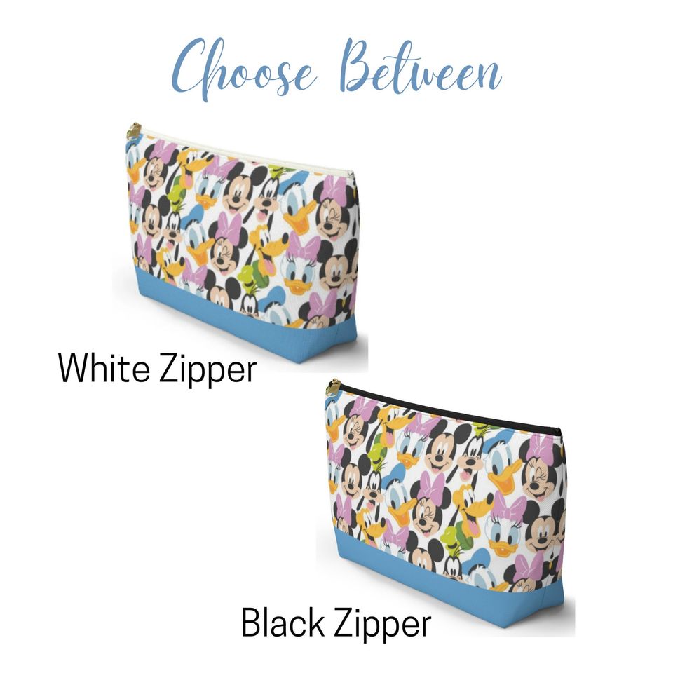 Classic Disney Characters Cotton Cosmetic Bag