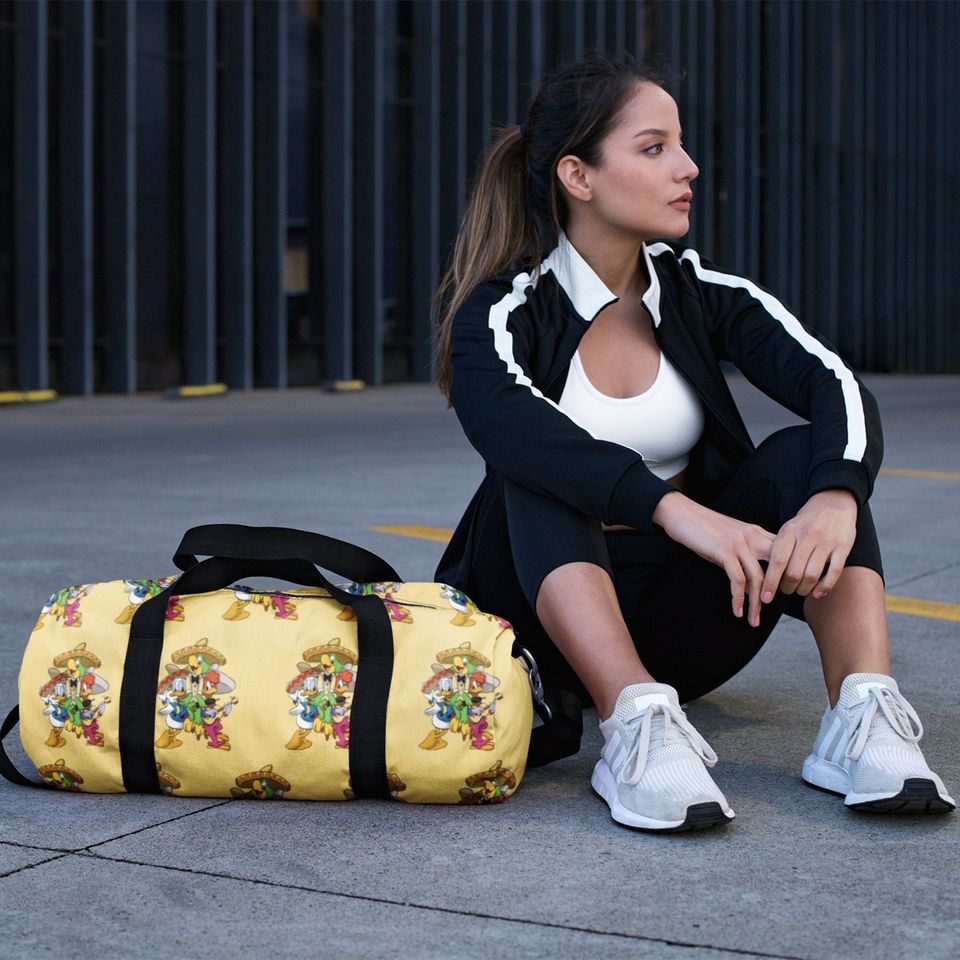 Disney Three Caballeros Duffel Bag, Donald Duck Duffel Bag