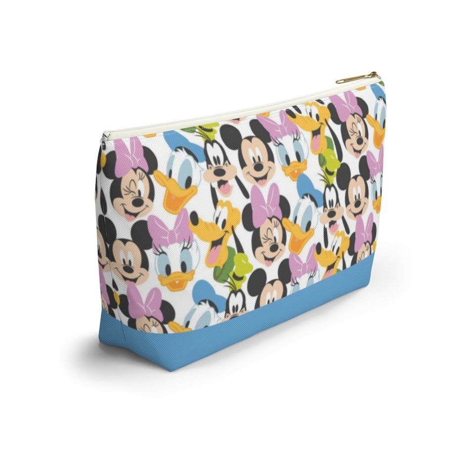 Classic Disney Characters Cotton Cosmetic Bag