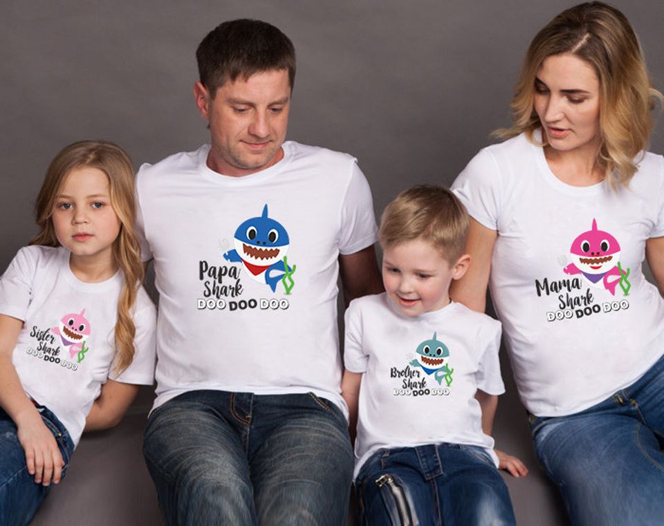 Family family matching shirt