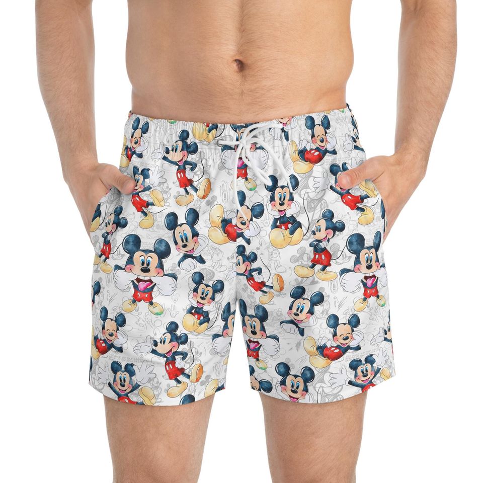 Mickey Mouse Disney Men's Beach Shorts