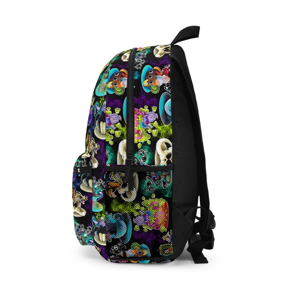 Disney Villains Backpack, Disney Backpack, Back to School Book Bag