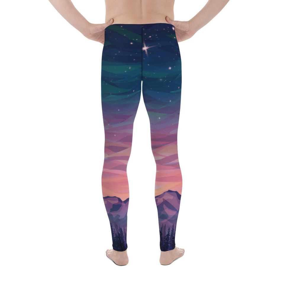 Mountain Sunset Men's Leggings