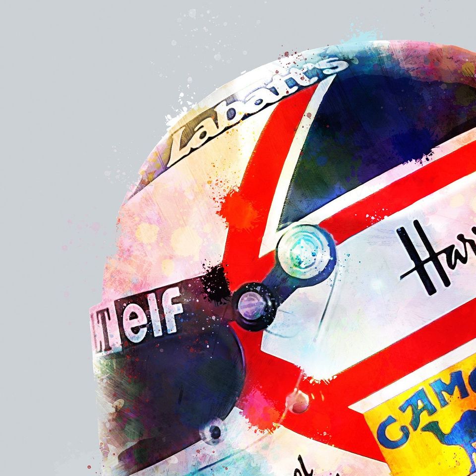 Nigel Mansell Poster