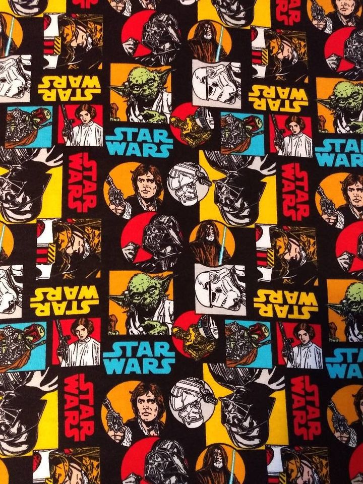 Star Wars Cotton or Flannel Fitted Crib Sheet, Crib Cover for Baby