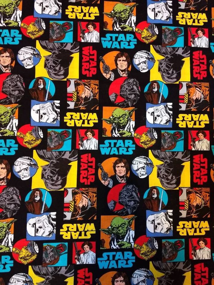 Star Wars Cotton or Flannel Fitted Crib Sheet, Crib Cover for Baby