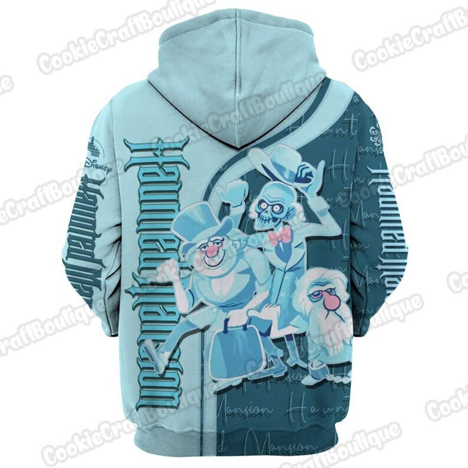 Personalized The Haunted Mansion Pullover Hoodie, Disney Haunted Mansion