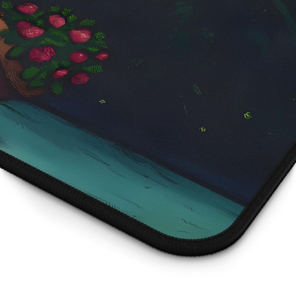 Kpop Demon Hunters Derpy Tiger Mouse Pad Large Desk Protector