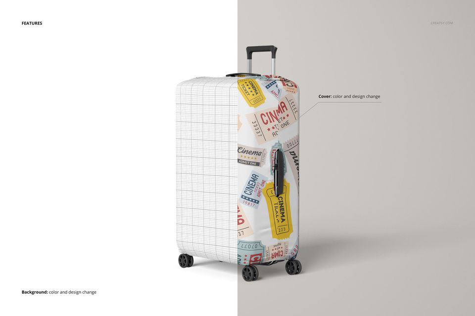Suitcase Luggage Cover