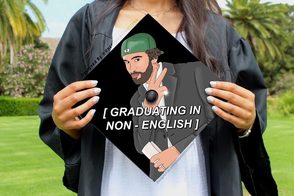 Bad Bunny Graduation Cap Topper | Grad Gift