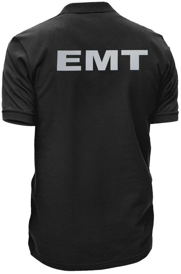 EMT Polo REFLECTIVE design, First responder