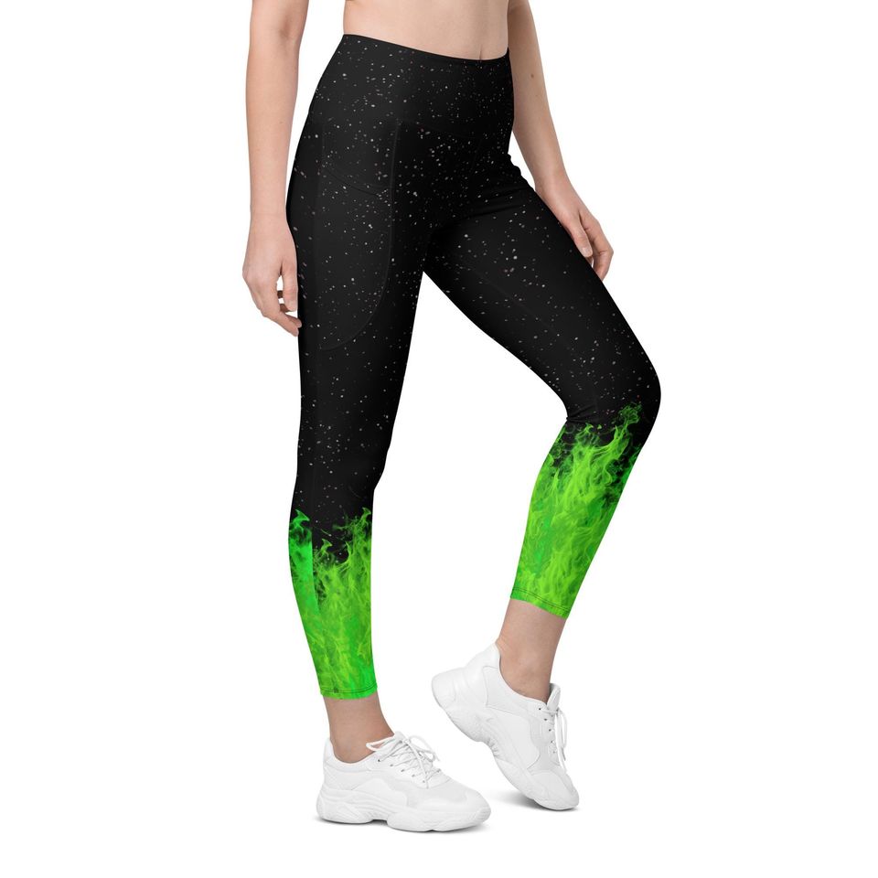 Maleficent Dragon / Sleeping Beauty Villain Leggings