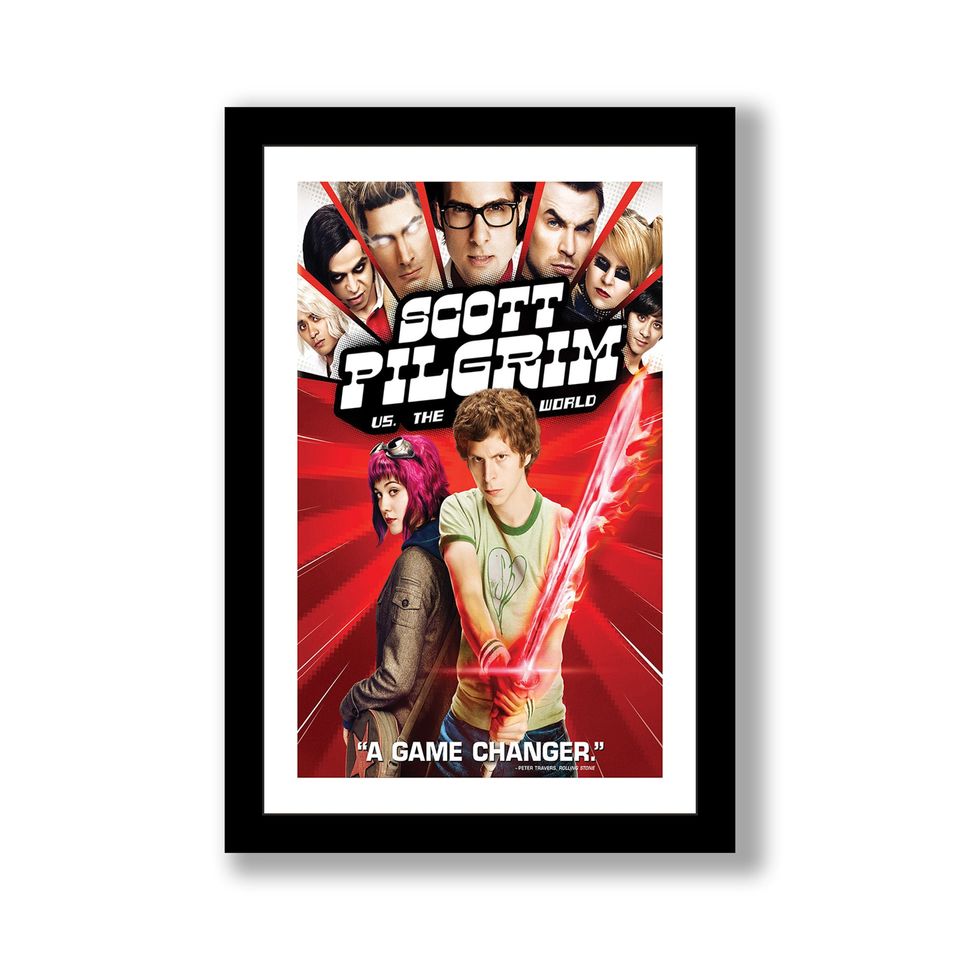 Scott Pilgrim Movie Vertical Poster