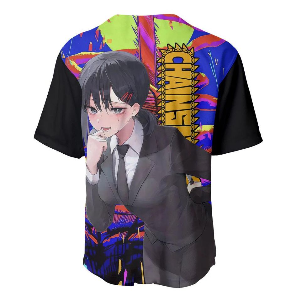 Makima Baseball Jersey Chainsaw