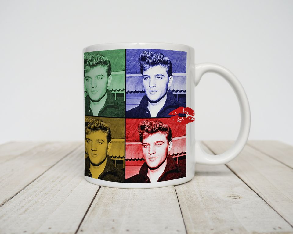 Elvis Presley Kiss Mug Elvis Presley Mug